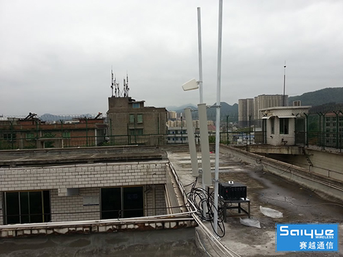  灵武某看守所大功率手机信号屏蔽器（白噪声）案例